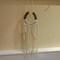 Equestrian Macrame Wall Hanging Equestrian wall art Handmade macrame decor Equestrian-inspired wall hanging horse lover decor (White)